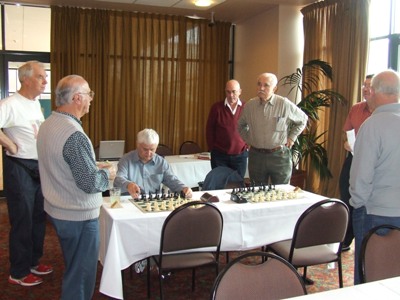 A gathering of seniors
